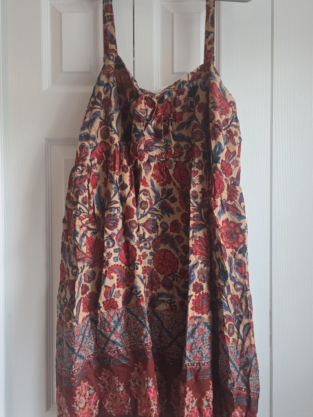 Natural Life Sunnyfield Floral Boho Dress XXL